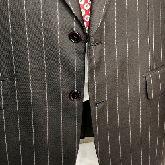 Awesome Brioni brown striped suit jacket - Picture 4 of 16
